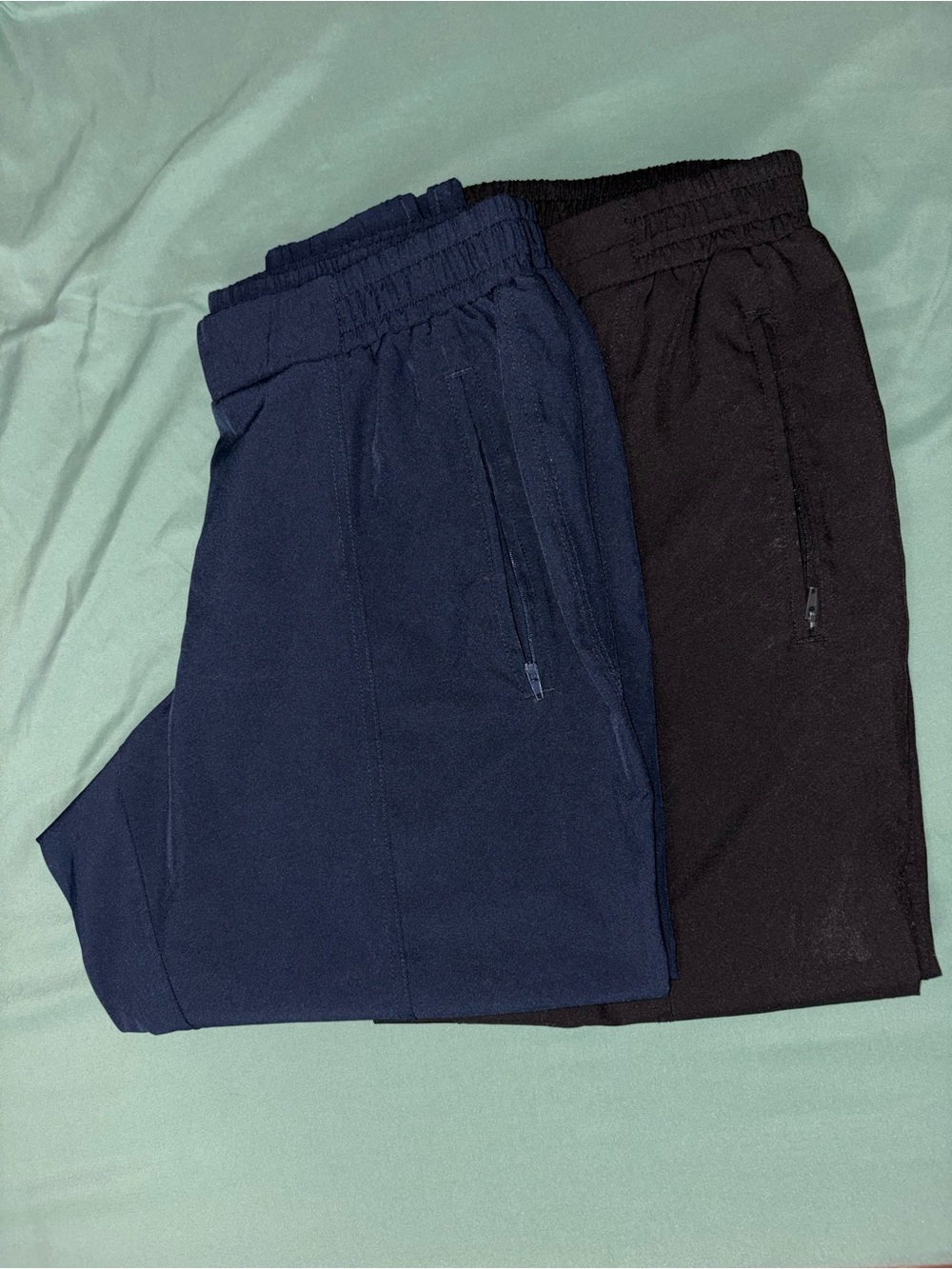 Old Navy Women's Navy & Black Track Joggers